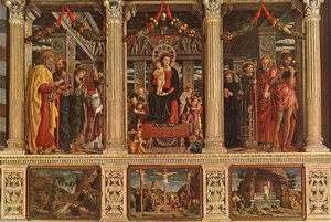 Le Polyptyque De San Zeno — Andrea Mantegna