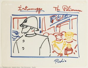 The Policeman - Radio — Abidin Dino