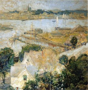 Gloucester Harbor — John Henry Twachtman