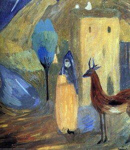 A Comet — Martiros Sarian