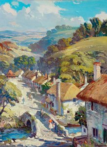 Somerset (british Railways Poster Artwork) — Leslie Arthur Wilcox