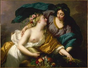 Peace Bringing Back Abundance — Louise Élisabeth Vigée Le Brun