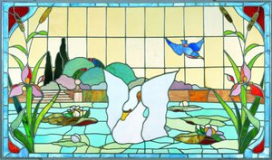 Lake With Swan — Cesare Picchiarini's Workshop