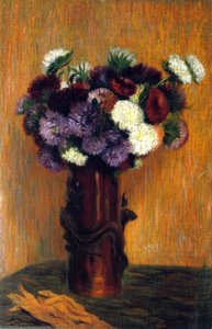 Vase Of Flowers And Gloves — Federico Zandomeneghi