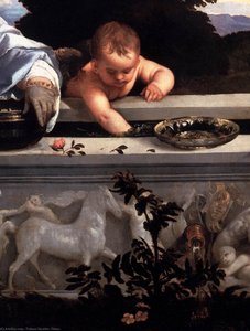 Sacro E Profano Amore (dettaglio) — Tiziano Vecellio