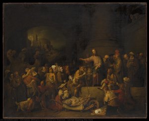 Christ Healing The Sick — Christian Wilhelm Ernst Dietrich Dietrich