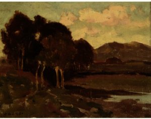 Wooded Hill — Eanger Irving Couse