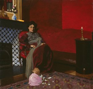 Madame Vallotton And Her Niece, Germaine Aghion — 费利克斯·瓦洛顿