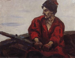 Boatsman — Vasily Ivanovich Surikov