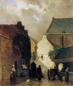 Fish Market In The Hague — Jan Hendrik Weissenbruch
