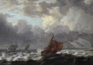 Sea Piece — Pieter The Elder Mulier