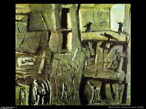 Standing Dead — Mario Sironi