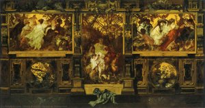 Moderne Amoretten — Hans Makart