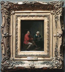 Petit Duo Joueur De Pochette Et Chanteuse — David Teniers Ii Le Jeune