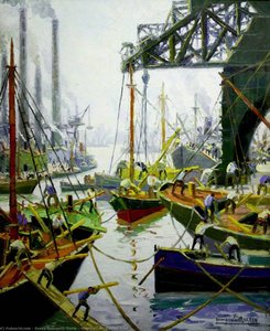Morning Sun, Buenos Aires — Benito Quinquela Martín