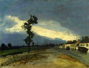 La Cote-saint-andre — Johan Barthold Jongkind