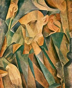 El Harlequin Inclinado — Pablo Picasso