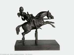 The Falconry — Marie Isabelle Of Orléans