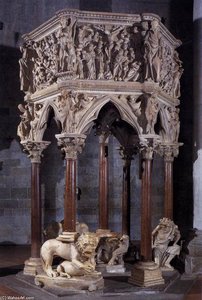 Pulpit — Giovanni Pisano