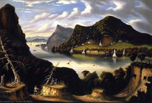 View Of Cold Spring And Mount Taurus From Fort Putnam — Thomas Chambers