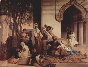 The New Favorite (harem Scene) — Francesco Hayez