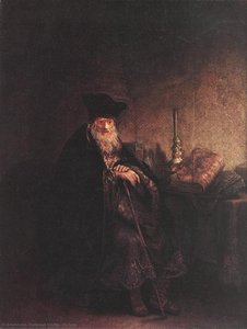 렘브란트의 노아벨타 (old Rabbi) — 렘브란트