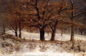 Vista Del Parc De Crete Sobre Clarens — Gustave Courbet