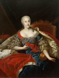 Portrait Of Johanna Elisabeth, Princess Of Anhalt-zerbst — Antoine Pesne