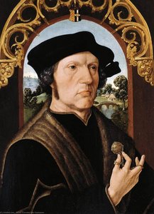 Portrait Of A Man — Jacob Cornelisz Van Oostsanen