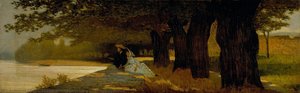 The Honeymoon — Telemaco Signorini