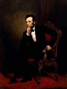 Abraham Lincoln - — George Peter Alexander Healy
