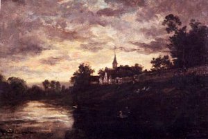 Banks Of The Oise — Charles-françois Daubigny