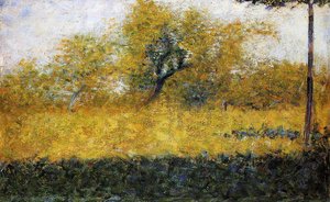 Rand Des Holzes, Frühlingszeit — Georges Pierre Seurat