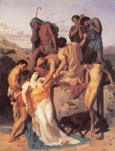 Zenobia Encontrada Por Pastores En Las Orillas — François Boucher