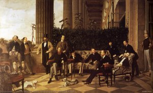 The Circle Of The Rue Royale — Jacques Joseph Tissot