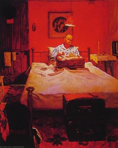 Solitaire — Norman Rockwell