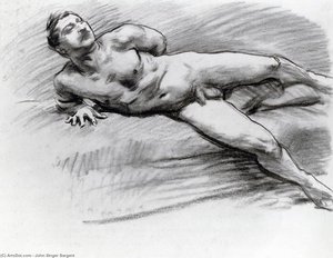 Ležící Nude — John Singer Sargent