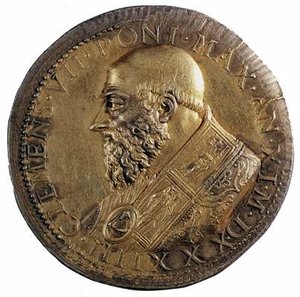 Medal Of Clement Vii (obverse) — Benvenuto Cellini