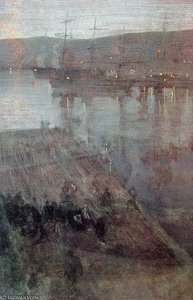 Nocturne In Blue And Gold Valparaiso Bay — James Abbott Mcneill Whistler