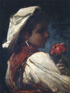 Italian Girl — Jacob Henricus Maris