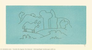 Paysage Anthropophage Avec Bœuf — Tarsila Do Amaral