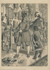 Fifth Illustration Of Martin Krpan — Hinko Smrekar