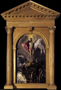 La Resurrección — El Greco