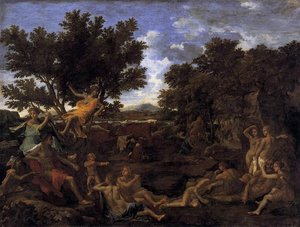 Apollo Ja Dafne — Nicolas Poussin