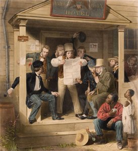 Mexican News — Richard Caton Woodville