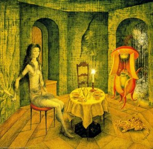 Surprise Visit (the Visitor) — Remedios Varo