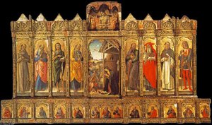 Conversano Polyptych — बार्टोलोमियो विवारिनी