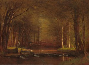 Trout Brook In The Catskills — Thomas Worthington Whittredge