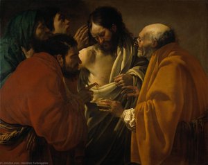 The Incredulity Of St. Thomas — Hendrick Terbrugghen