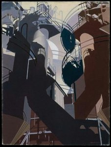 Ore Into Iron — Charles Rettew Sheeler Junior